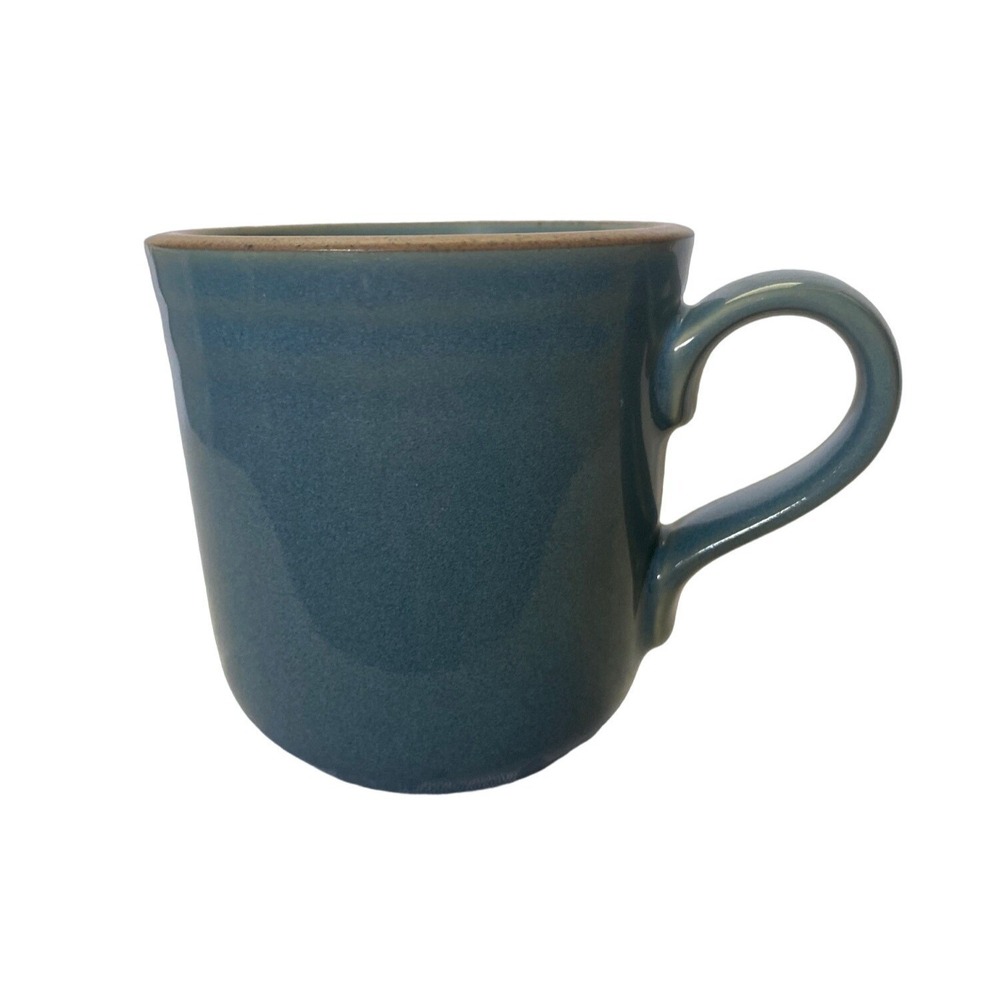 Noritake Stoneware Coffee Mug 12 Oz Blue Ceramic Dishwasher & Microwave Safe